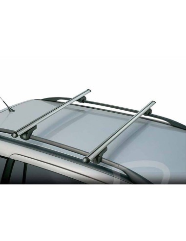 Horizontal car roof rack for kayaks