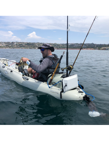 Bixpy Adaptador de timón Hobie® Twist & Stow (motores J-2)