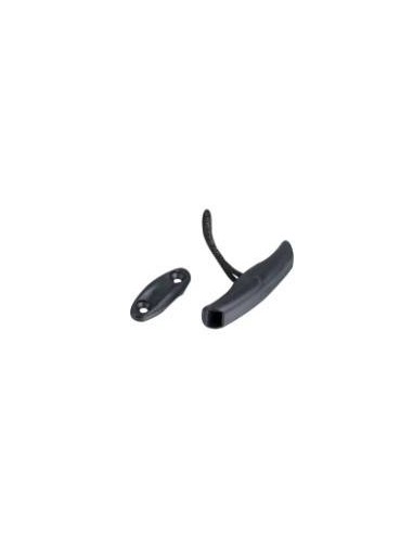Asa de proa y popa para Kayak color Negro (Black)