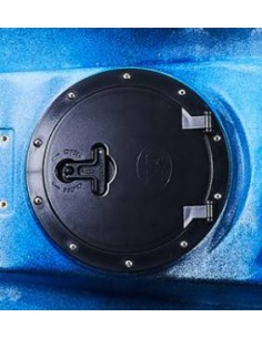 Small storage hatch for Galaxy Kayaks with splash bag 2