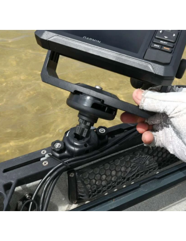 Plataforma RailBlaza Fish Finder Mount R-Lock R