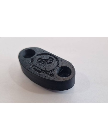 Safety leash for kayak with compass