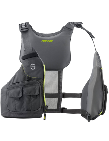 Colete Salva-vidas NRS Chinook com costas de malha para pesca