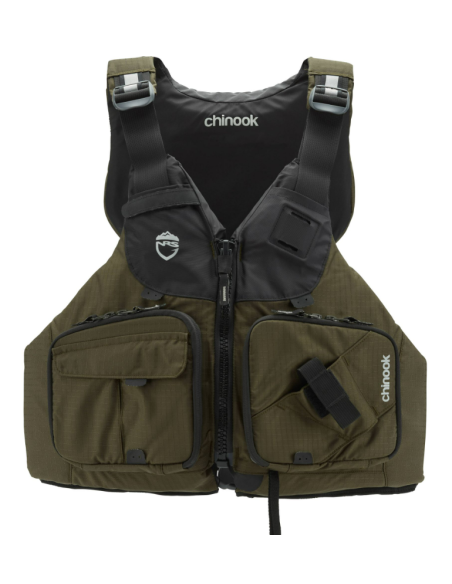 Colete Salva-vidas NRS Chinook com costas de malha para pesca