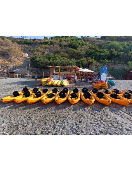FLOTA 5 Kayaks Orca 2+1 con Asientos y Palas