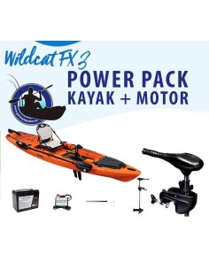 Galaxy Wildcat FX3 Power Pack Kayak + Motor