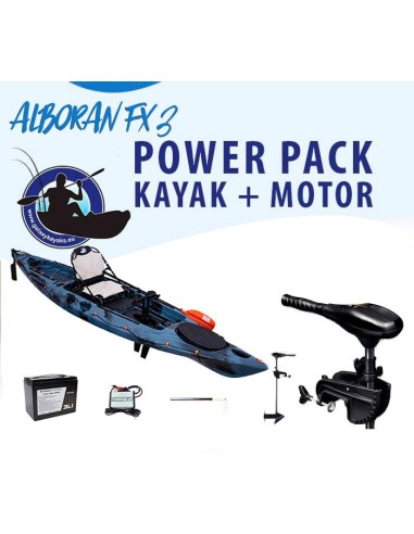 Galaxy Alboran FX3 Power Pack Kayak + Motor