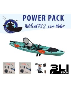 Power Pack - Kayak Wildcat FX3 con Motor