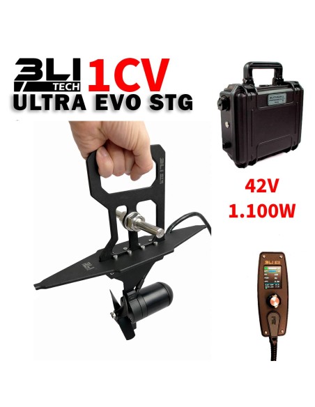 Motor Ultra EVO STG PPK 1CV 42V 1100Wh Pedalera